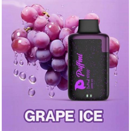 Электронная сигарета PuffMi DuMesh 10 000 Виноград лёд