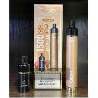 HQD LUX Нектарин (устройство + 2 картриджа)