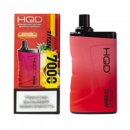 HQD Titan Passion Fruit Pineapple Cranberry (hqd Титан Маракуйя Ананас Клюква)