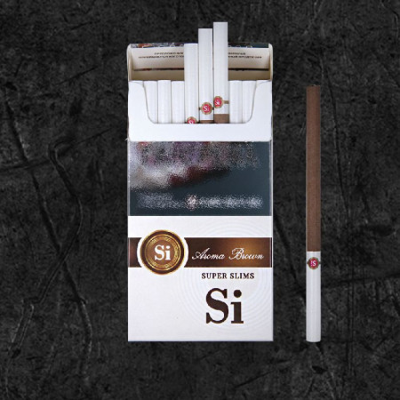 Сигареты Si Aroma Brown Super Slim (Кофе)