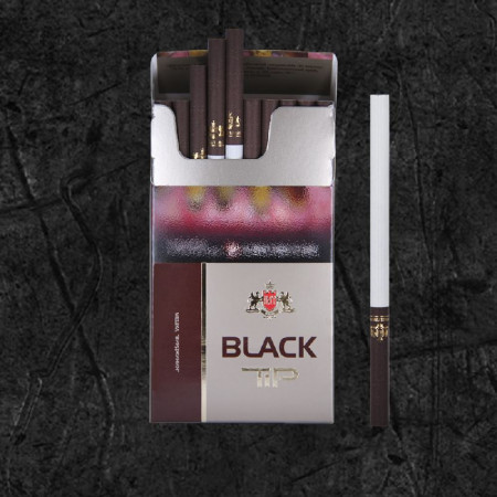 Сигареты Блэк Тип Ультраслим (Black Tip Ultraslims)